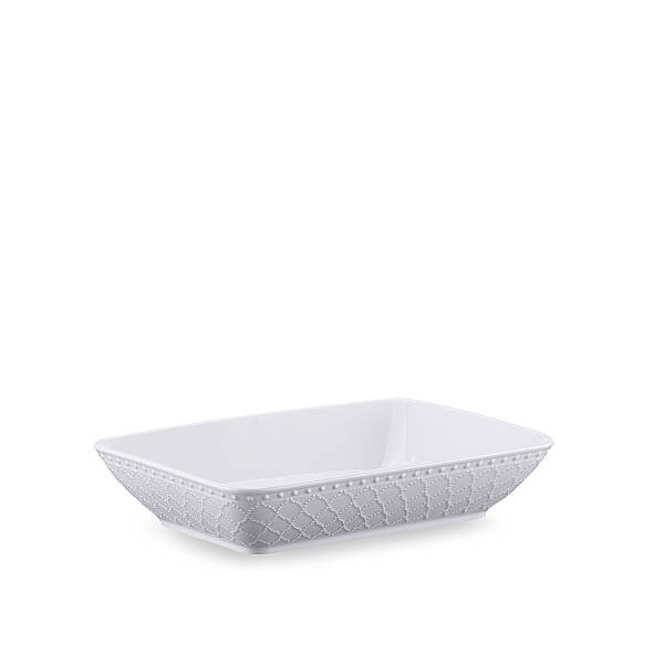 Korkmaz İncila Collection 24 cm Kare Kayık Tabak A8534-8 - 1