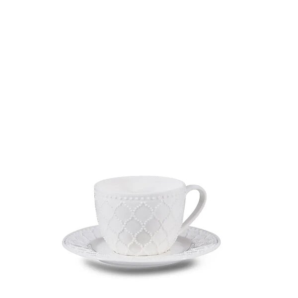 Korkmaz İncila Collection Çay Fincanı ve Tabağı A8533-5 - 1