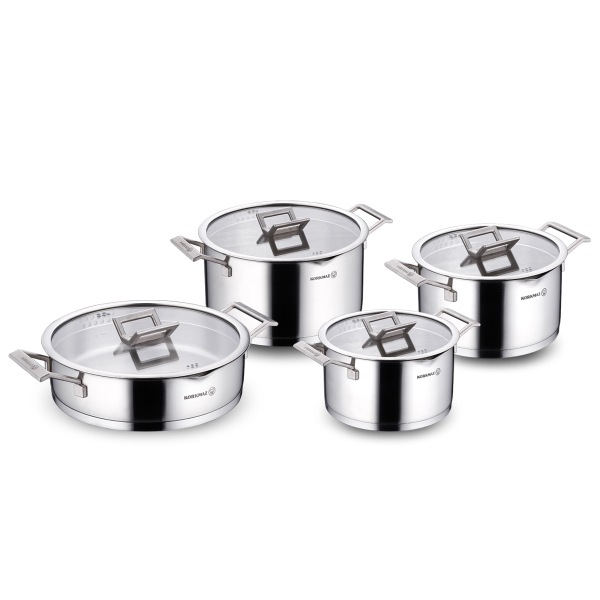 Korkmaz Innova 8 Parça Tencere Seti A2787 - 2