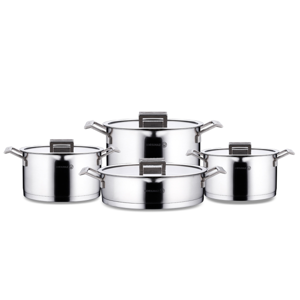 Korkmaz Innova 8 Parça Tencere Seti A2787 - 1