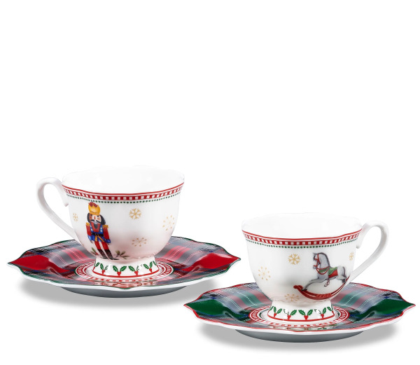 Korkmaz Jolly Collection 6'lı Kahve Fincan Takımı A640-08 - Korkmaz