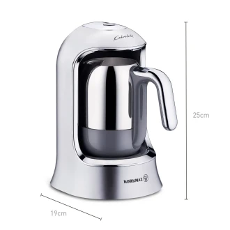 Korkmaz Kahvekolik Otomatik Kahve Makinesi Inox A860-13 - Korkmaz (1)