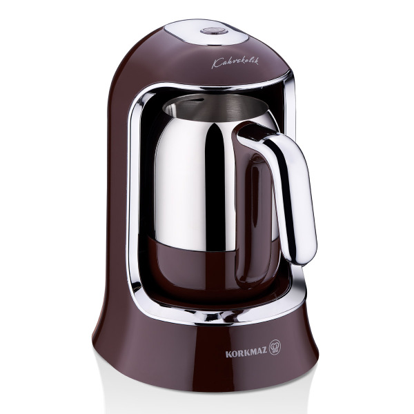 Korkmaz Kahvekolik Otomatik Kahve Makinesi Robusta Krom A860-18 - 2