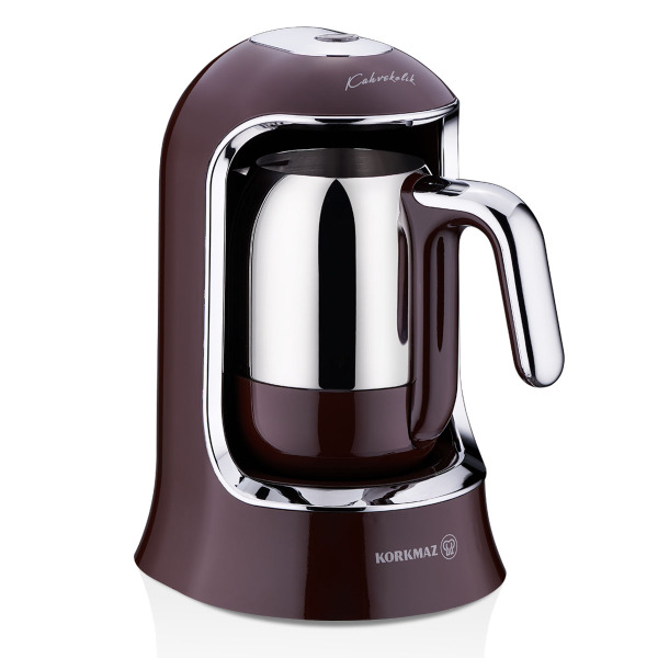 Korkmaz Kahvekolik Otomatik Kahve Makinesi Robusta Krom A860-18 - 3