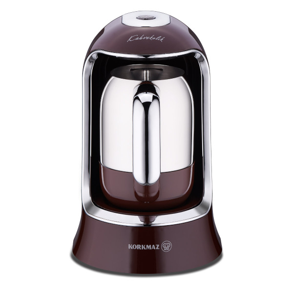 Korkmaz Kahvekolik Otomatik Kahve Makinesi Robusta Krom A860-18 - 1