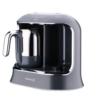 Korkmaz Kahvekolik Twin Cosmica Krom Kahve Makinesi A861-09 - 3