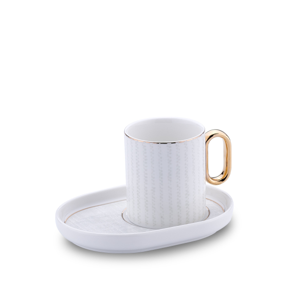 Korkmaz Kappa 4 Parça Kahve Fincan Takımı A8699-3 - 1