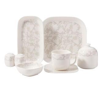 Korkmaz Kappa Collection 28 Parça Kahvaltı Takımı A8622 - Korkmaz