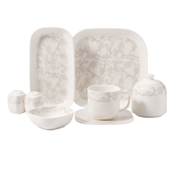 Korkmaz Kappa Collection 28 Parça Kahvaltı Takımı A8622 - 1