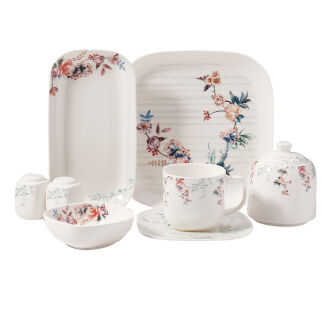 Korkmaz Kappa Collection 28 Parça Kahvaltı Takımı A8623 - Korkmaz