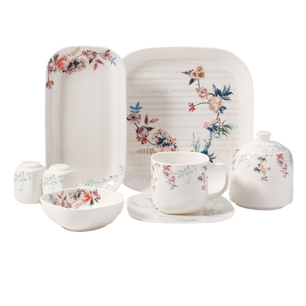 Korkmaz Kappa Collection 28 Parça Kahvaltı Takımı A8623 - 1