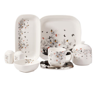 Korkmaz Kappa Collection 28 Parça Kahvaltı Takımı A8625 - Korkmaz