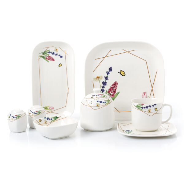 Korkmaz Kappa Collection 28 Parça Kahvaltı Takımı A8628 - 1