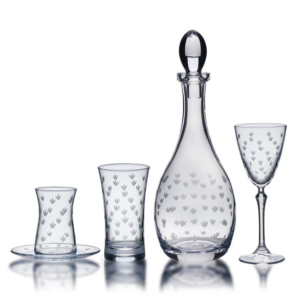 Korkmaz Lalezar 49 Parça Bardak Seti A9234 - 1