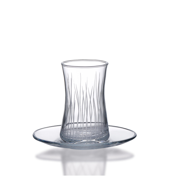 Korkmaz Liana 12 Parça Çay Bardak Seti A8997-4 - 1