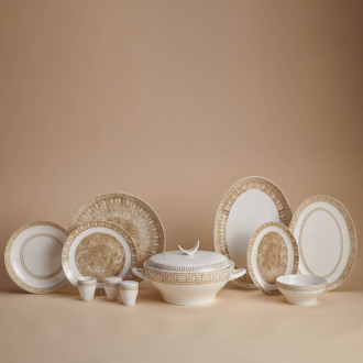 Korkmaz Lidya Coll. 60 Parça Yemek Takımı A8189 - Korkmaz