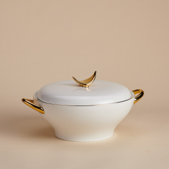 Korkmaz Lidya Collection 60 Parça Gold Yemek Takımı A8187 - 6