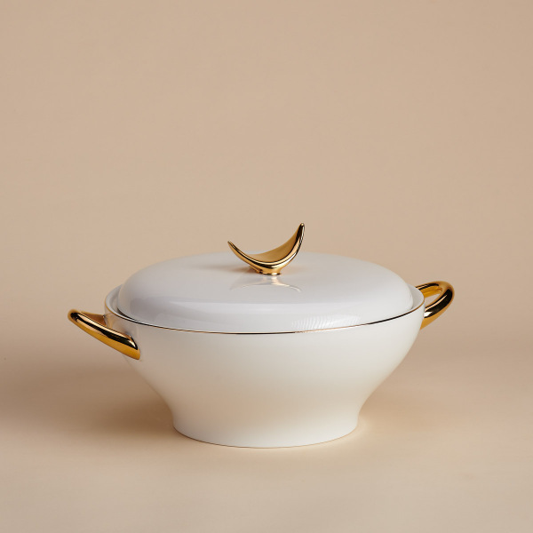 Korkmaz Lidya Collection 60 Parça Gold Yemek Takımı A8187 - 6