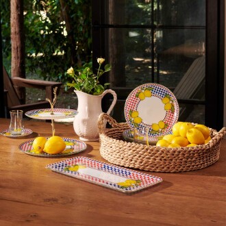 Korkmaz Limonetta Cam Collection 2 Katlı Kurabiyelik A8739-3 - 2
