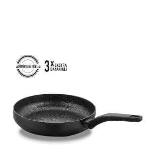 Korkmaz Lina 22x4.5 cm Siyah Tava A2882 - 1
