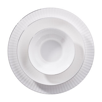 Korkmaz Lina Collection 53 Parça Platin Yemek Takımı A8195 - 2