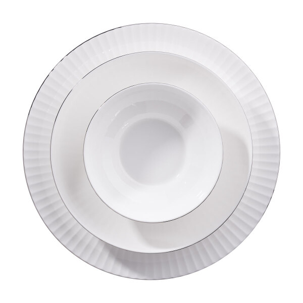 Korkmaz Lina Collection 53 Parça Platin Yemek Takımı A8195 - 2