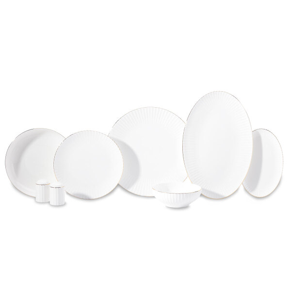 Korkmaz Lina Collection 53 Parça Yemek Takımı A8194 - 1