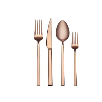 Korkmaz Lora Rosagold 24 Parça Çatal Kaşık Bıçak Seti A2488 - Korkmaz (1)
