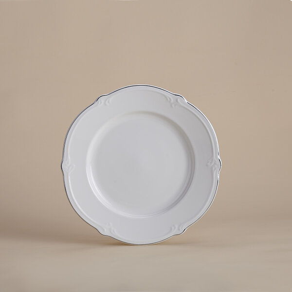 Korkmaz Lotus Collection 53 Parça Platin Yemek Takımı A9892 - 2