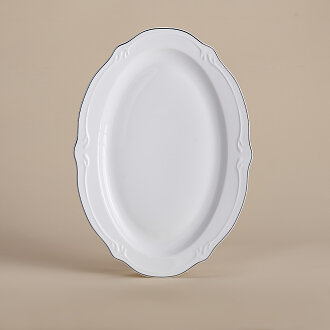 Korkmaz Lotus Collection 53 Parça Platin Yemek Takımı A9892 - 5
