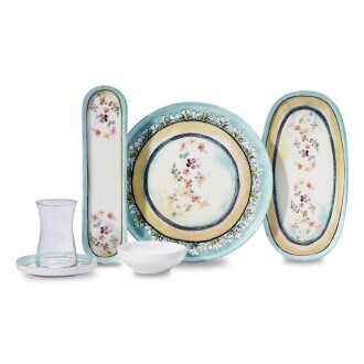 Korkmaz Luna Collection 25 Parça Kahvaltı Takımı A8687-1 - Korkmaz