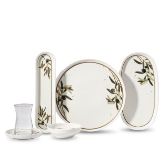 Korkmaz Luna Collection 25 Parça Kahvaltı Takımı A8700-2 - Korkmaz