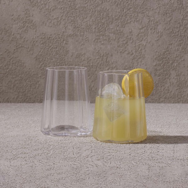 Korkmaz Manolya 2li Meşrubat Bardağı A9515-3 - 2