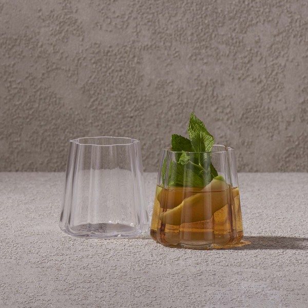 Korkmaz Manolya 2li Su Bardağı A9515-4 - 2