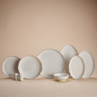 Korkmaz Manolya Collection 60 Parça Gold Yemek Takımı A8160 - Korkmaz