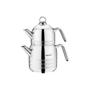 Korkmaz Mega Çaydanlık Takımı 3 lt A091 - Korkmaz (1)