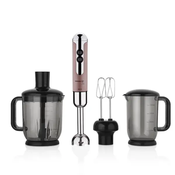 Korkmaz Mia Mega Rosagold/Krom Blender Set A447-09 - 1
