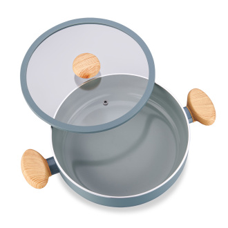 Korkmaz Mia Sera Minta Kısa Tencere 30x8 cm A3840 - 3