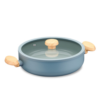 Korkmaz Mia Sera Minta Kısa Tencere 30x8 cm A3840 - Korkmaz (1)