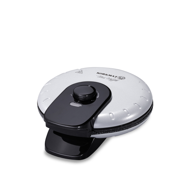 Korkmaz Mia Waffle Makinesi Gümüş Gri A319-12 - 1