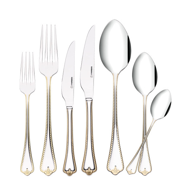 Korkmaz Mina Gold 84 Parça Çatal Kaşık Bıçak Seti A2138 - 2