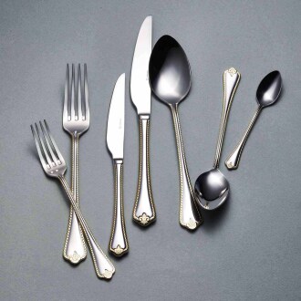 Korkmaz Mina Gold 84 Parça Çatal Kaşık Bıçak Seti A2138 - Korkmaz