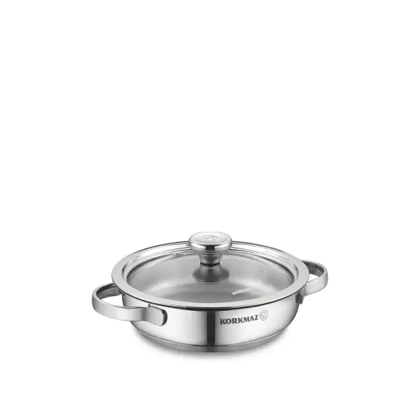 Korkmaz Minika 14x4 cm Inox Omlet A1500 - 1