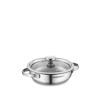 Korkmaz Minika 14x4 cm Inox Omlet A1500 - Korkmaz