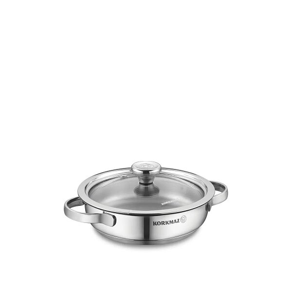Korkmaz Minika 14x4 cm Inox Omlet A1500 - 1