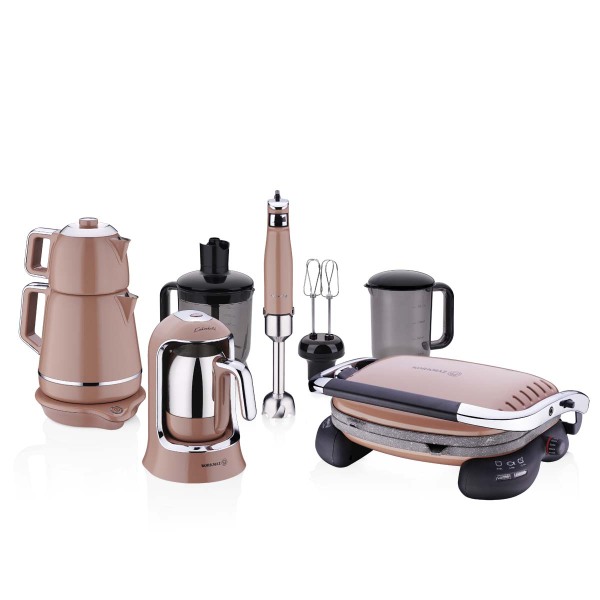 Korkmaz Mocha 15 Parça Elektro Set A1850 - 1