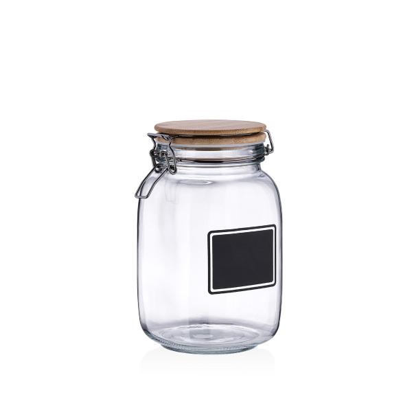 Korkmaz Natura Cam Saklama Kabı 1500 ml A671-07 - 1