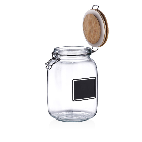 Korkmaz Natura Cam Saklama Kabı 1500 ml A671-07 - 2