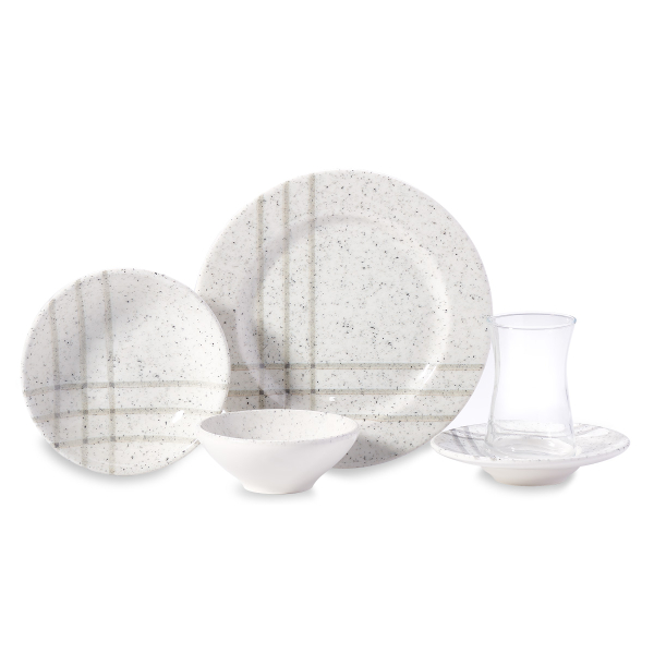 Korkmaz Natura Collection 26 Parça Kahvaltı Takımı A8799 - 1