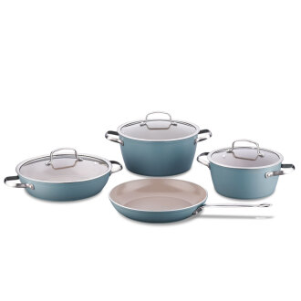 Korkmaz Nea Sera 7 Parça Minta Tencere Seti A3867-1 - Korkmaz (1)